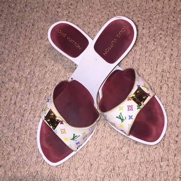 VINTAGE LOUIS VUITTON HEELS SZ41 - Picture 2 of 8